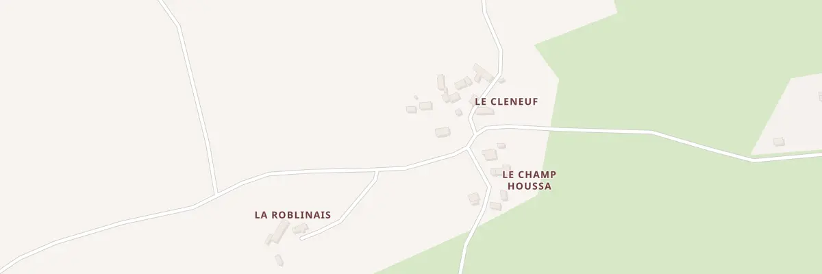 Plan du 5415 Le Cléneuf au Mené