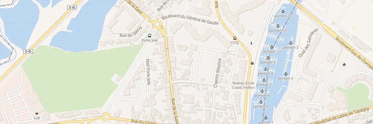 Plan du 26 Rue de la Gare au Pouliguen
