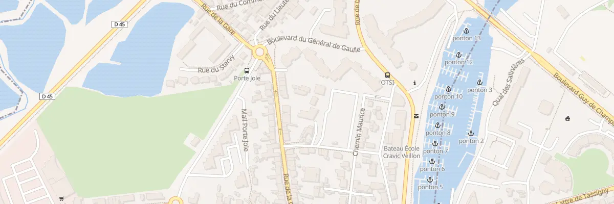 Plan du 28 Rue de la Gare au Pouliguen