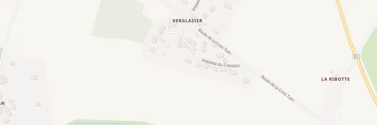 Plan du 9 Imp du Cressant à Questembert