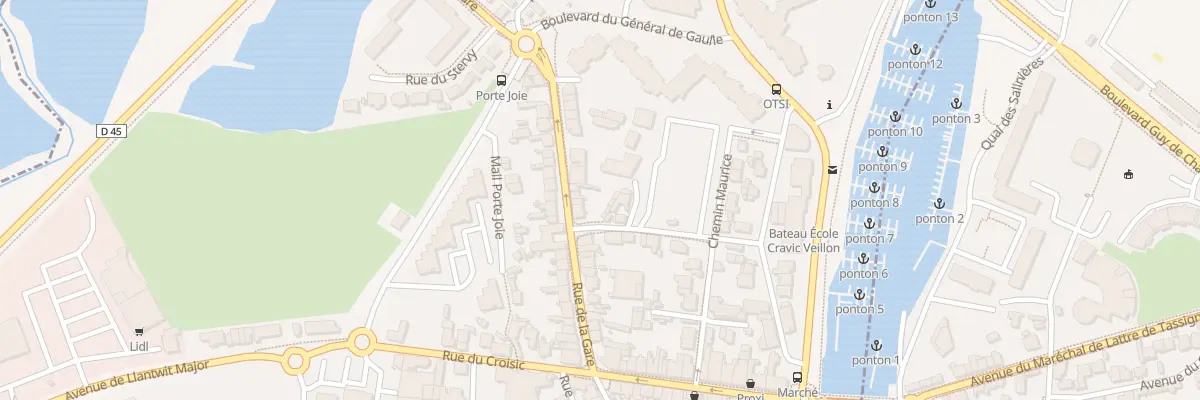 Plan du 20B Rue de la Gare au Pouliguen