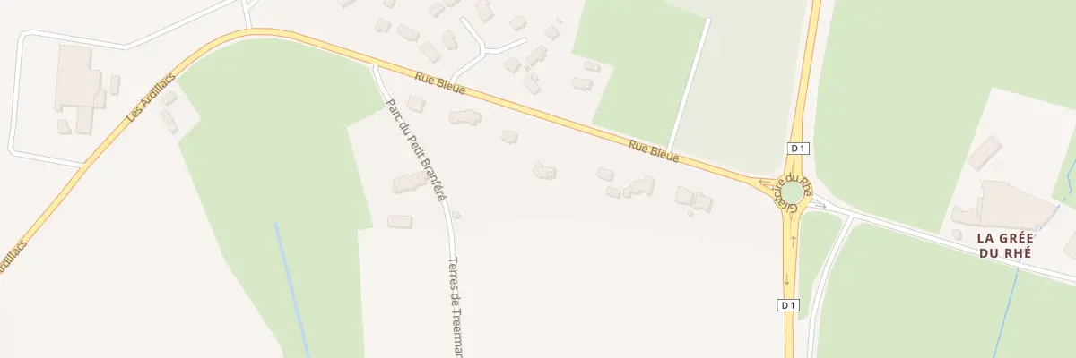 Plan du 6 Rue Bleue à Questembert