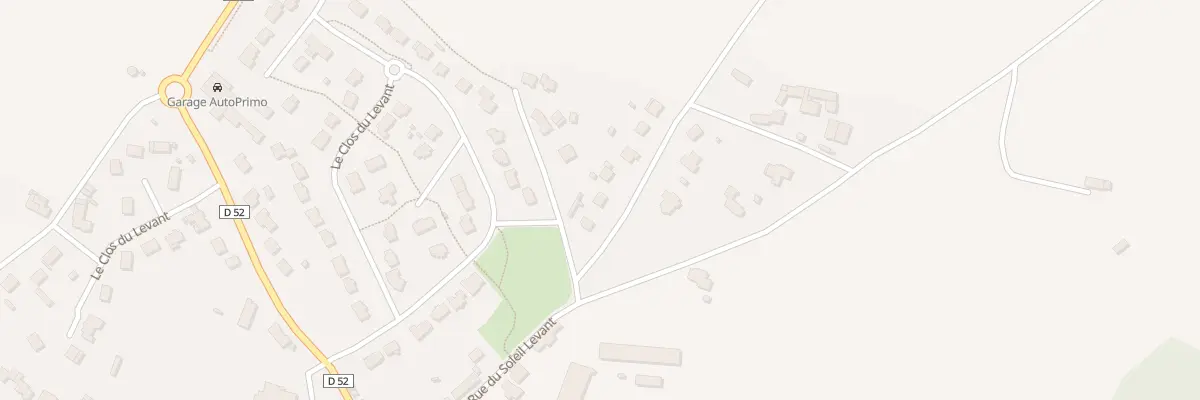 Plan du 3 Lot de la Croix Audrain à Hénansal