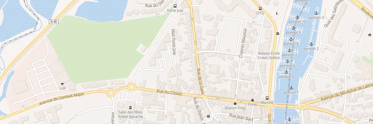 Plan du 17 Rue de la Gare au Pouliguen