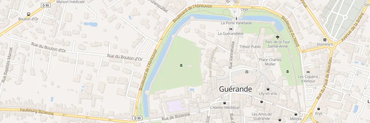 Plan du 1B Rue des Capucins à Guérande