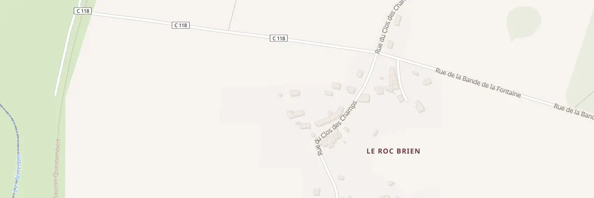 Plan du 10A Rue du Clos des Champs à Ploërmel