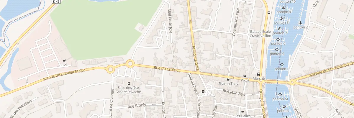Plan du 4B Rue du Croisic au Pouliguen