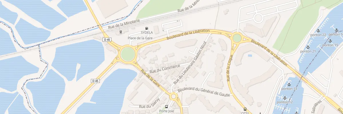 Plan du 8 Rue du Commerce au Pouliguen