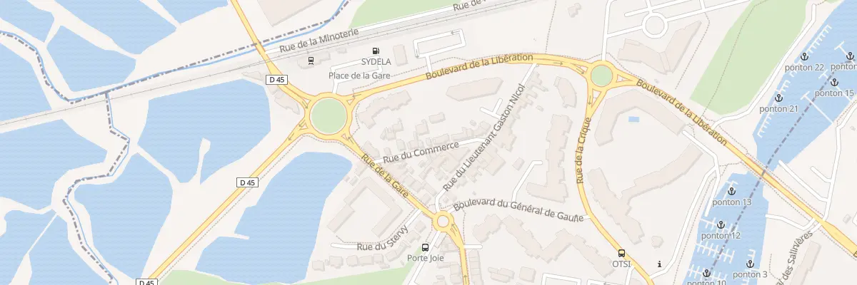 Plan du 10 Rue du Commerce au Pouliguen