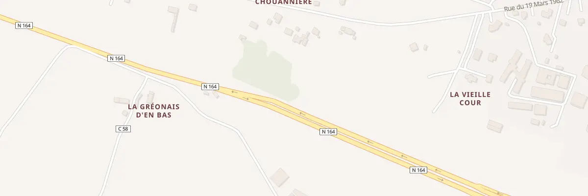 Plan du 11 Chouanniere à Merdrignac