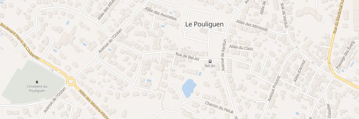 Plan du 30B Rue de Bel Air au Pouliguen