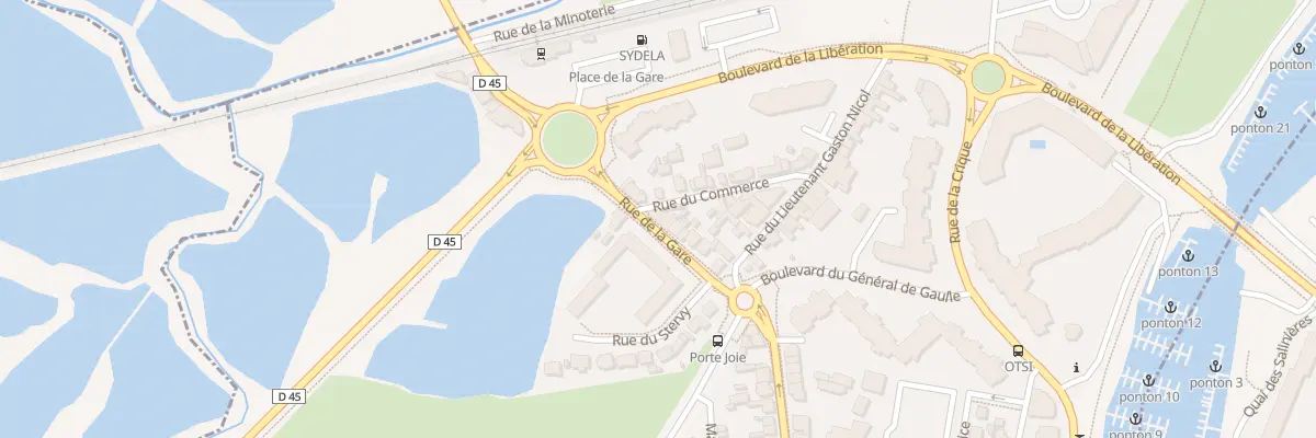 Plan du 48 Rue de la Gare au Pouliguen
