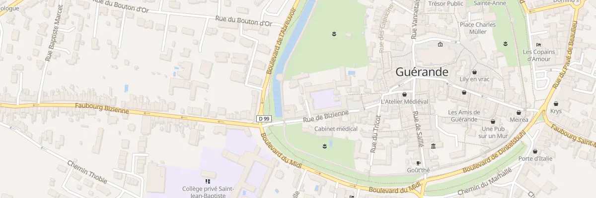 Plan du 3 Imp de la Prévote à Guérande