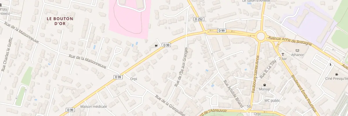 Plan du 27 Rue de l’Ile aux Granges à Guérande