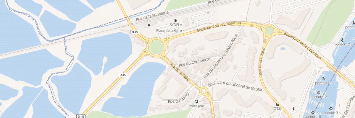 Plan du 50 Rue de la Gare au Pouliguen