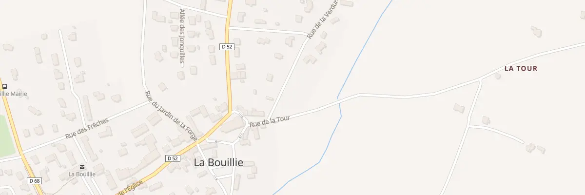 Plan du 2 Rue de la Verdure à La Bouillie