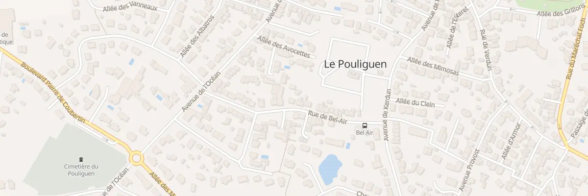 Plan du 15B Rue de Bel Air au Pouliguen