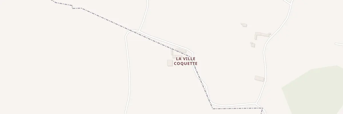 Plan de La Ville Coquette à La Bouillie