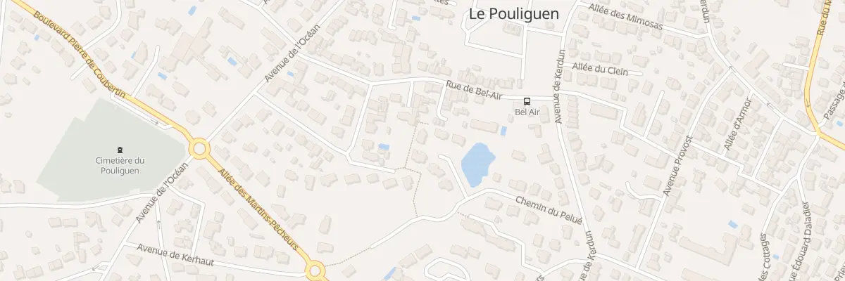 Plan du 4 Imp du Four au Pouliguen