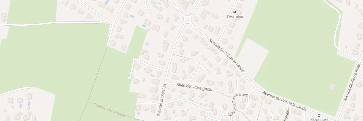 Plan du 9089 Av de Kerdun au Pouliguen