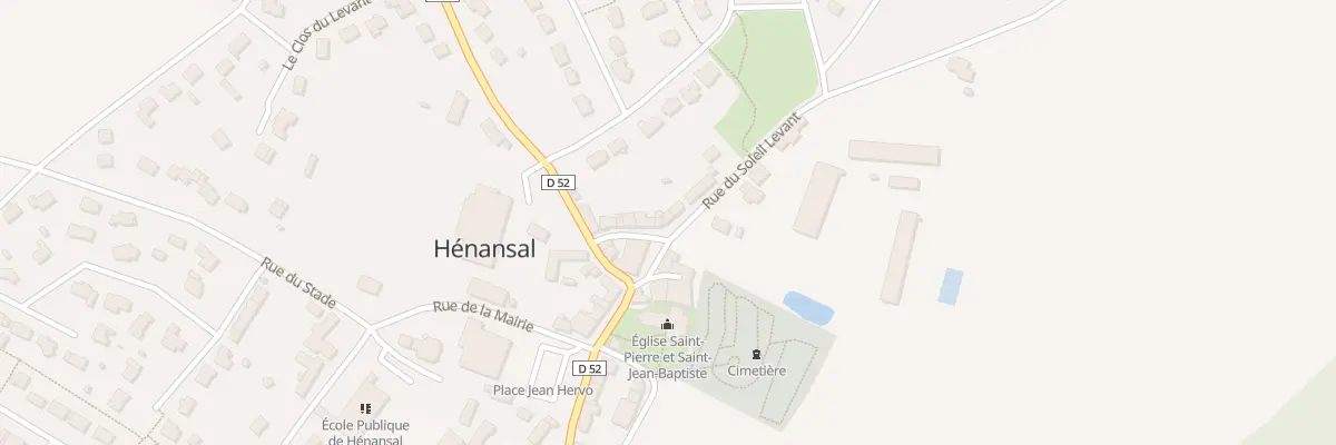 Plan du 3 Rue du Soleil Levant à Hénansal