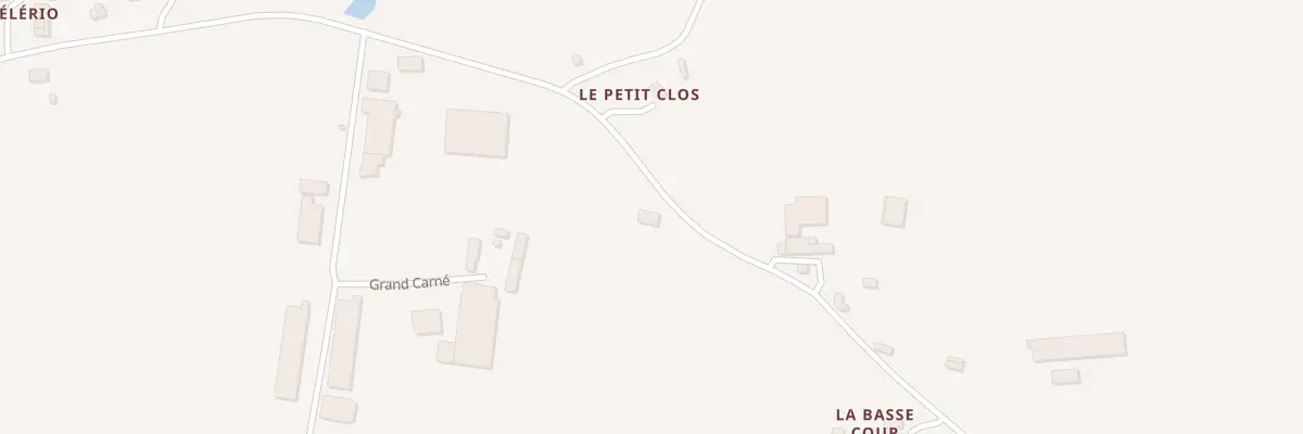 Plan du 5724 Grand Carne à Noyal-Muzillac
