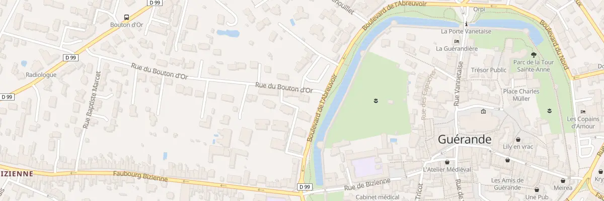Plan du 1C Rue du Bouton d’Or à Guérande