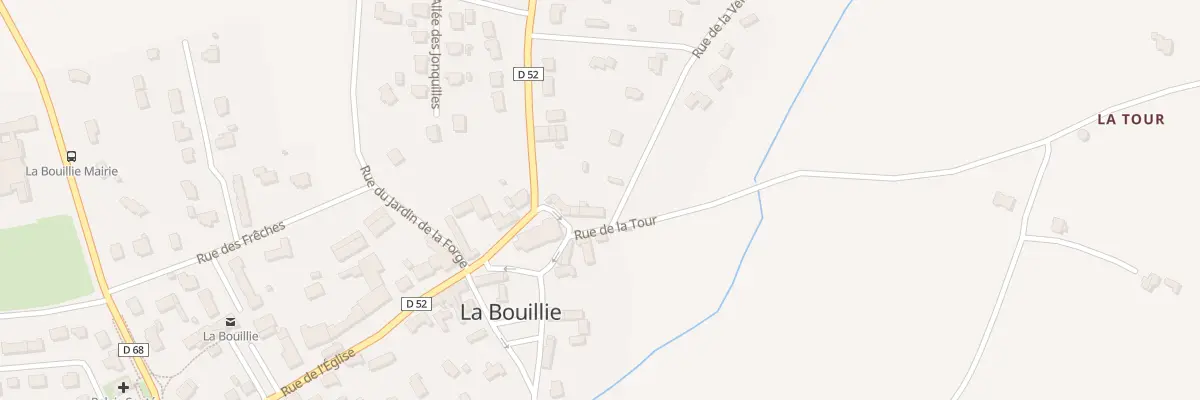 Plan du 5 Rue de la Tour à La Bouillie