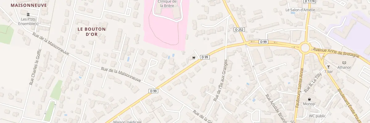 Plan du 16 Bd du Gal de Gaulle à Guérande