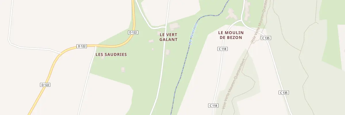 Plan du 3 Vert Galant à Guillac