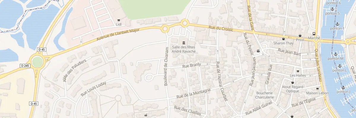Plan du 26 Rue Branly au Pouliguen