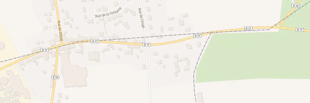 Plan du 62 Rte des Salles à Hénansal
