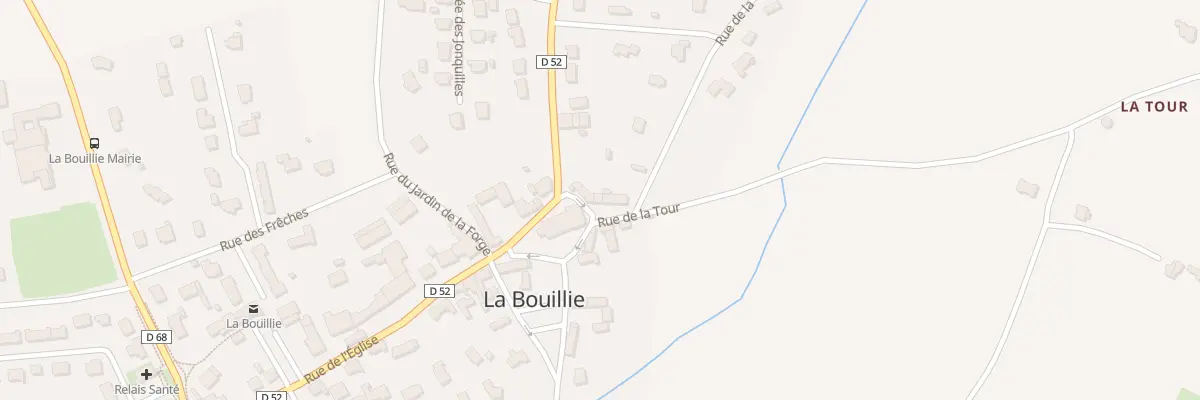 Plan du 3 Rue de la Tour à La Bouillie