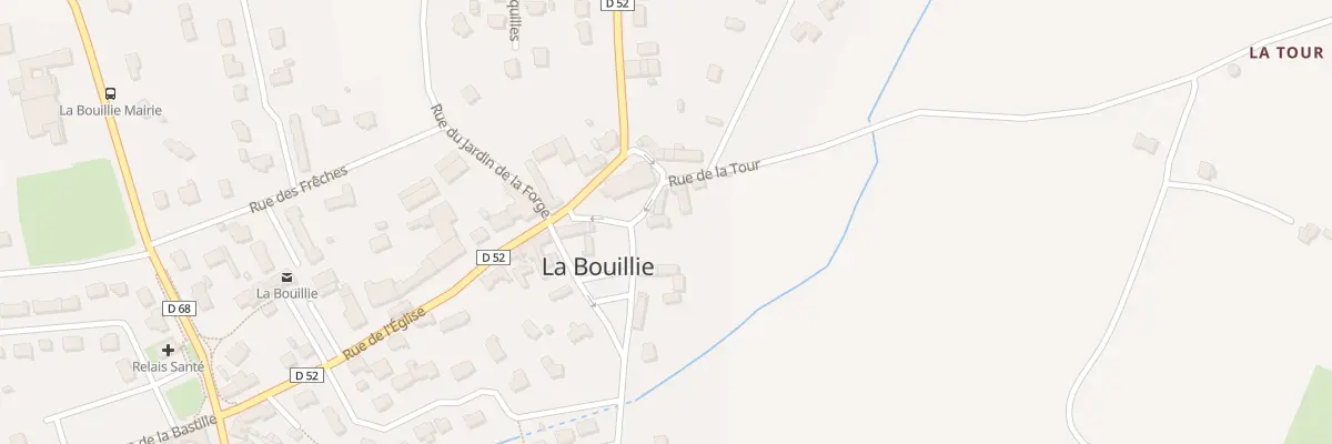 Plan du 1 Ven aux Oies à La Bouillie
