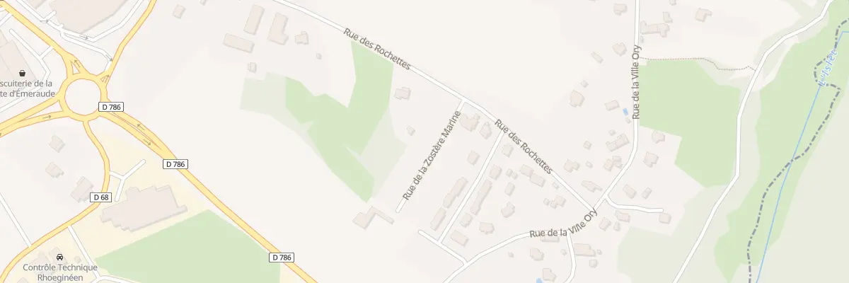 Plan du 2T Rue de la Zostère marine à Erquy