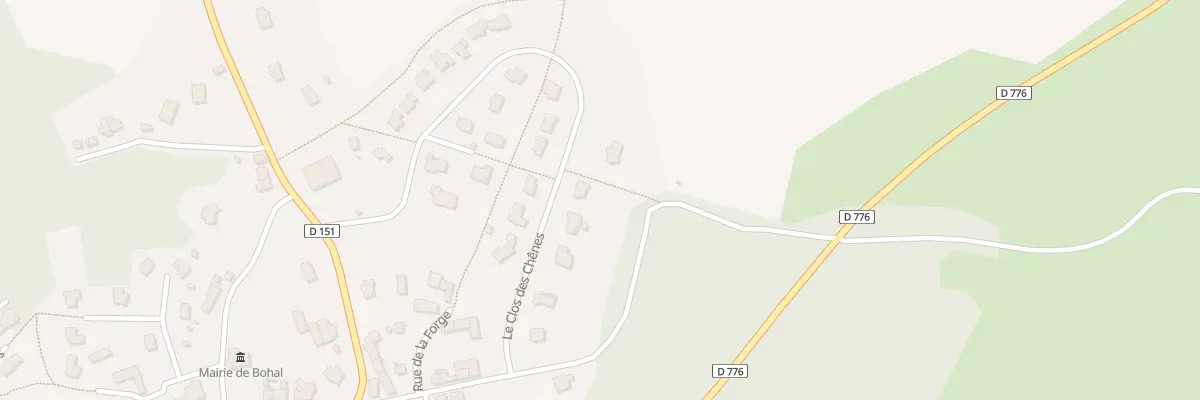Plan du 8 Lot Le Clos des Chenes à Bohal