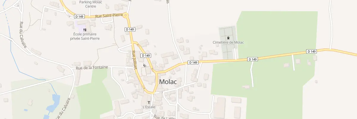 Plan du 5355 Rue Sainte Anne à Molac