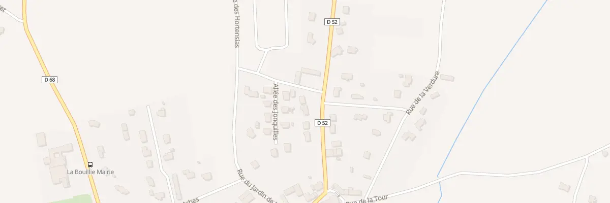 Plan du 11 Rue de la Roche Derrien à La Bouillie