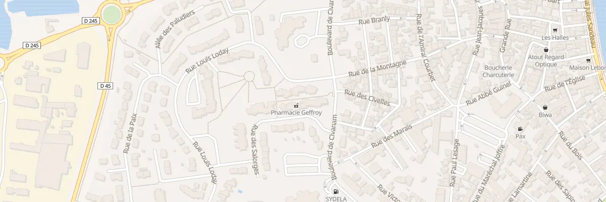 Plan du 14 Rue des Salorges au Pouliguen