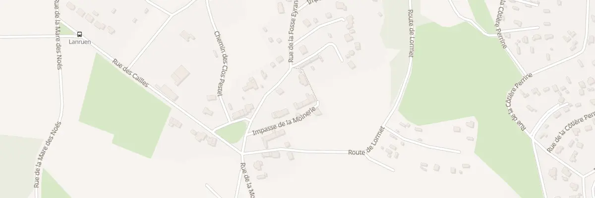Plan du 9 Imp de la Moinerie à Erquy