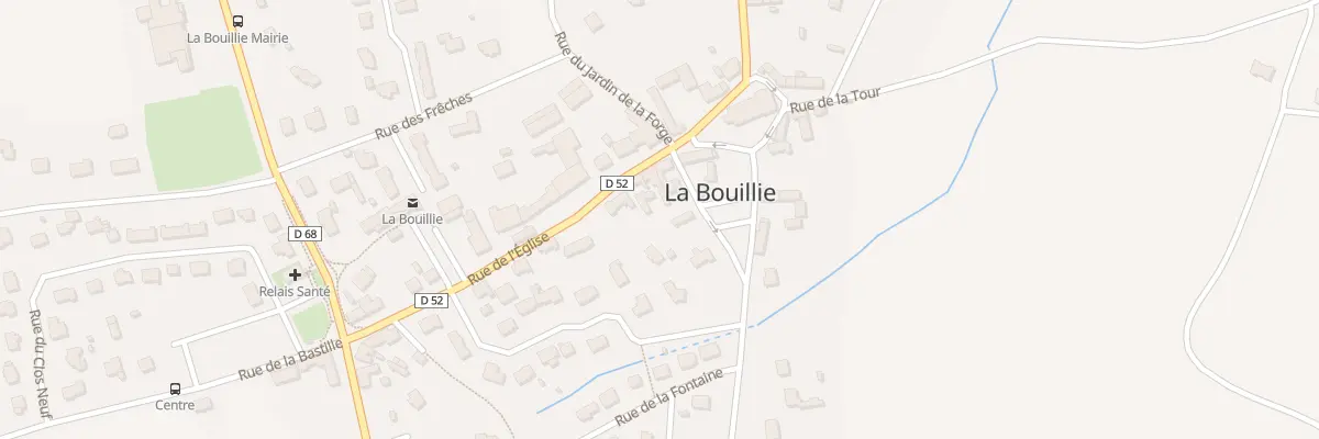 Plan du 22 Rue de l’Eglise à La Bouillie