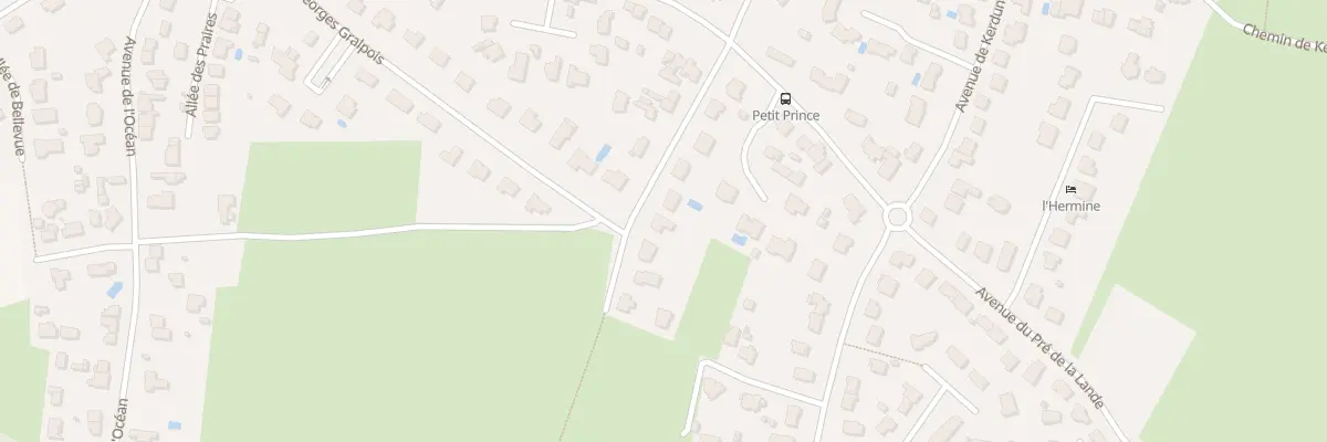 Plan du 11 Rue des Terres Neuves au Pouliguen