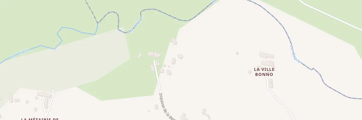 Plan du 5837 La Beraudaie à Bohal