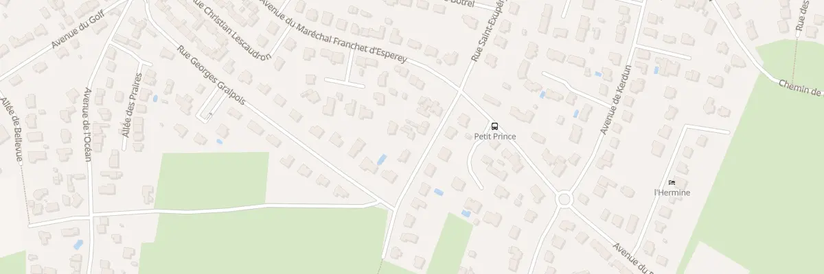 Plan du 10 Rue des Terres Neuves au Pouliguen