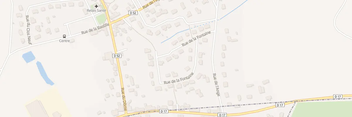 Plan du 24 Rue de la Fontaine à La Bouillie