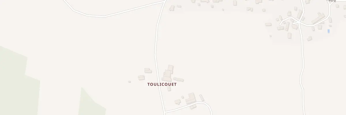 Plan du 3 Toulicouet à Molac