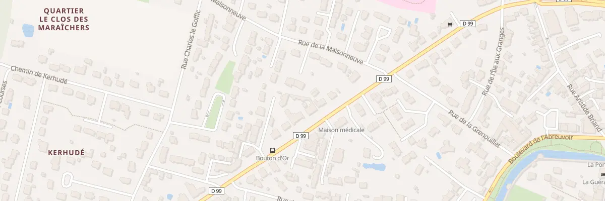 Plan du 30B Bd du Gal de Gaulle à Guérande