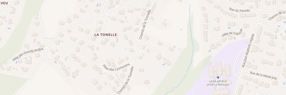 Plan du 27 Che de la Tonnelle à Guérande