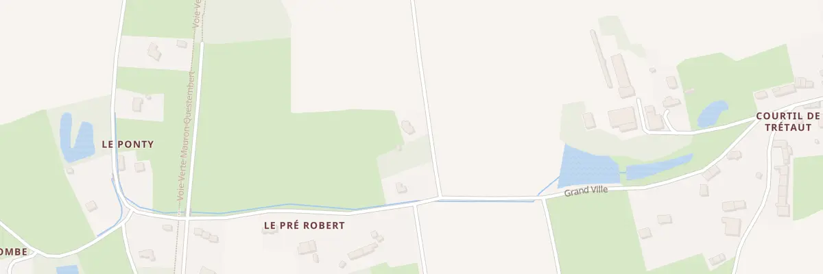 Plan du 5612 Le Pré Robert à Val d’Oust