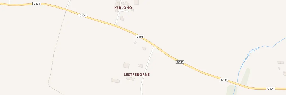 Plan du 5766 Lestreborgne à Noyal-Muzillac